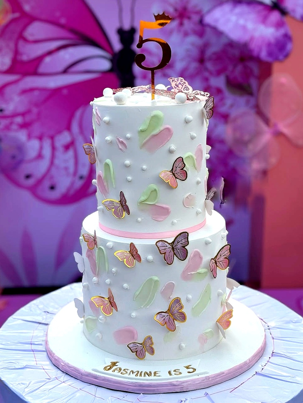 Luxury 2 Tier Birthday Cake For Parties