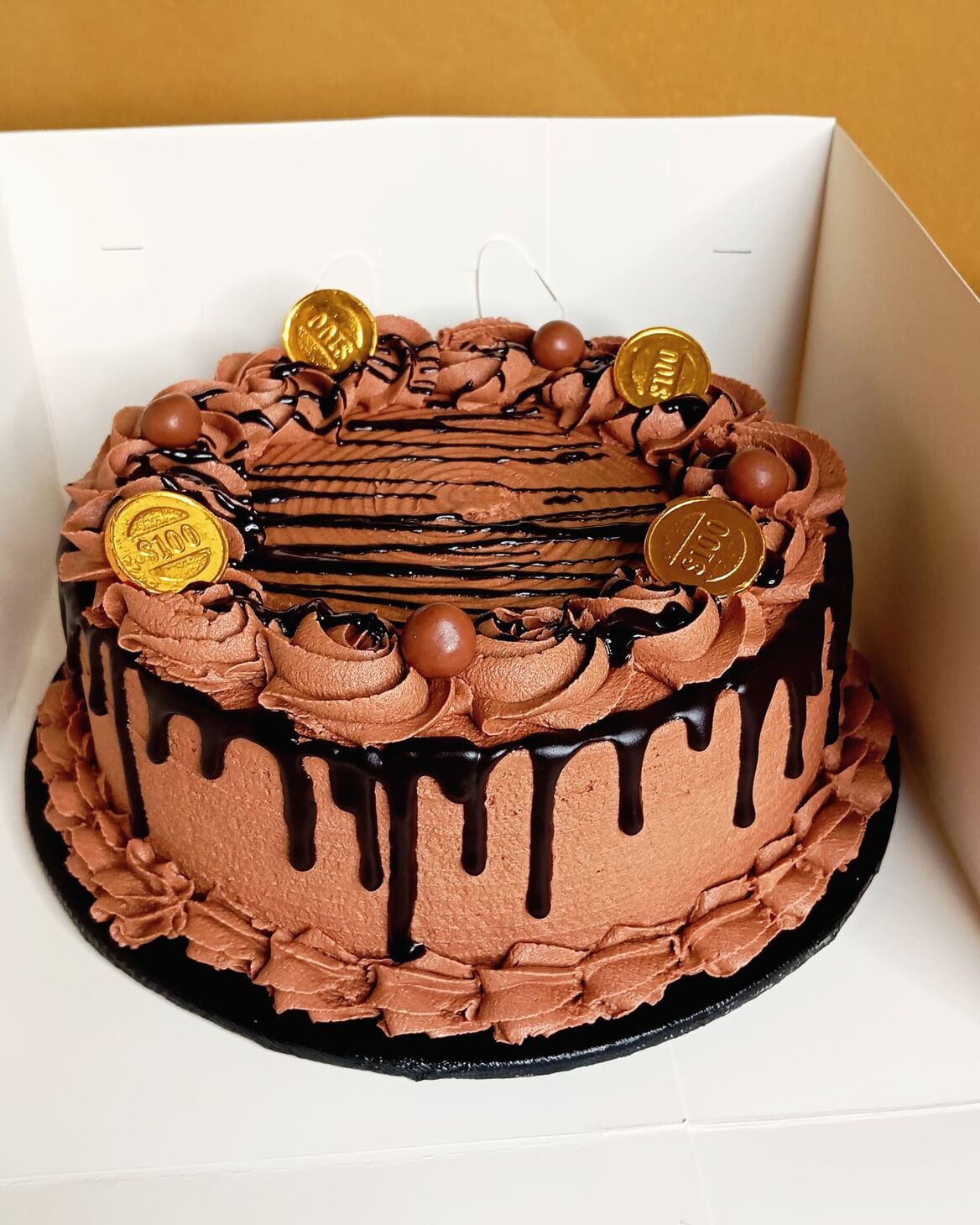 8 inch Chocolate Buttercream Cake