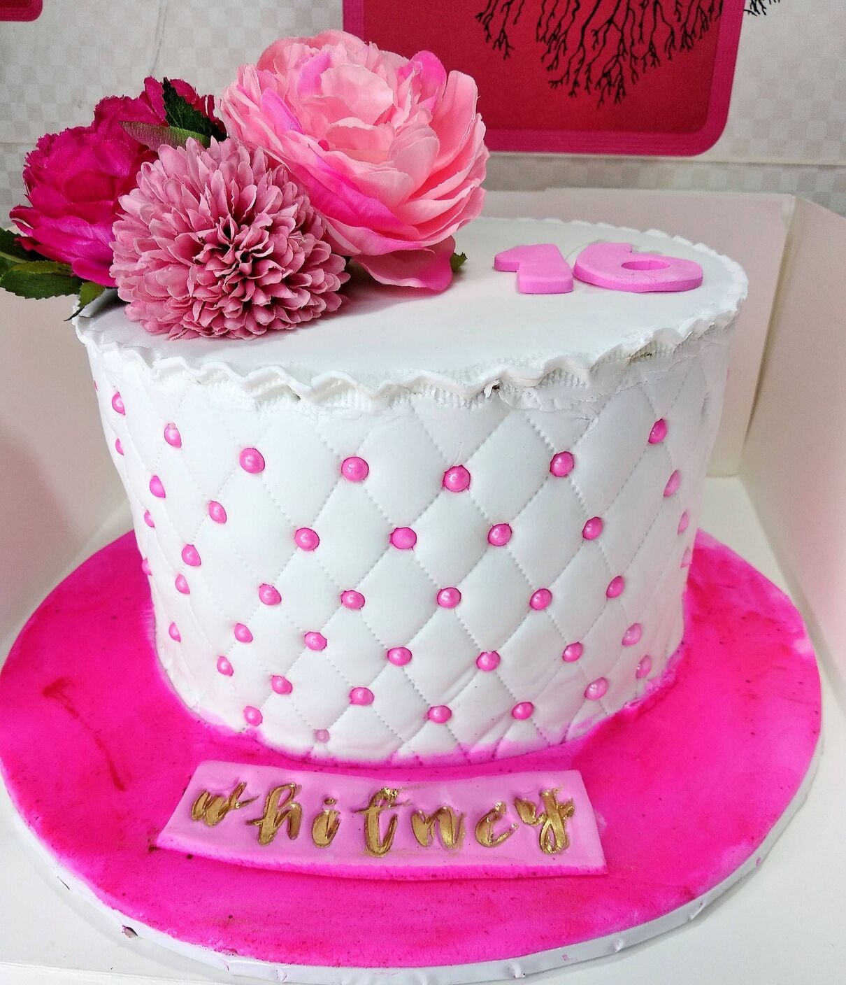 8 Inch Two Layer Birthday Cake
