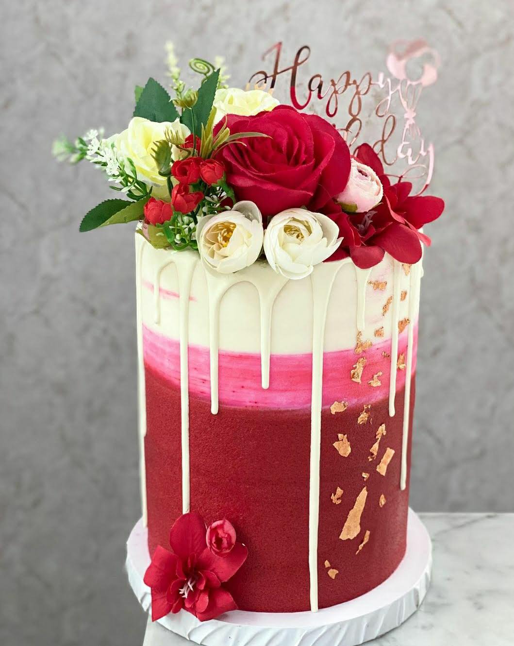 Luxury 2 Tier Birthday Cake For Parties